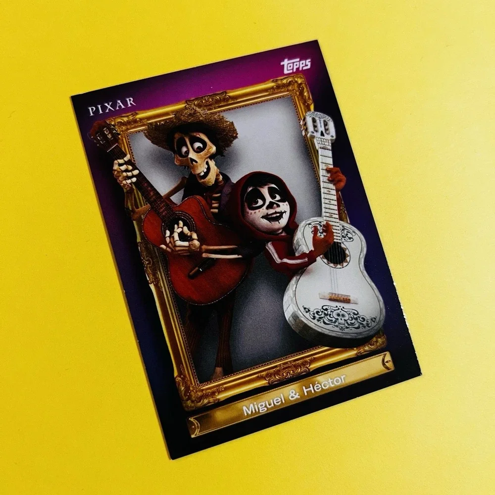 2026‎ Topps Disney Neon #FF-2 Miguel & Hector Family First Insert